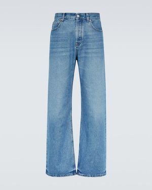Jacquemus Le De Nimes Droit Straight Jeans - Blue