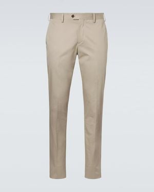 Lardini Cotton Chinos - Natural