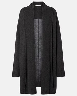The Row Ovaan Cashmere Cardigan - Black