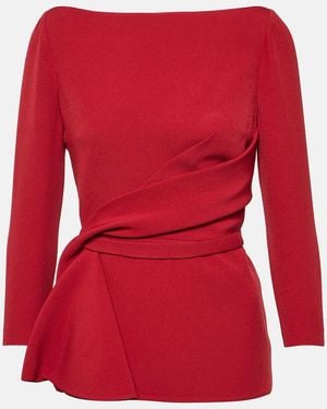 Safiyaa Bluse - Rot