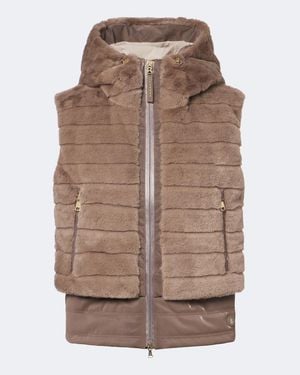 Bogner Manda Down Ski Vest - Brown