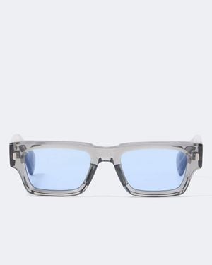 sato Sira Rectangular Sunglasses - Blue