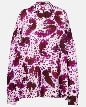 Dries Van Noten Oversized Shirt - Red