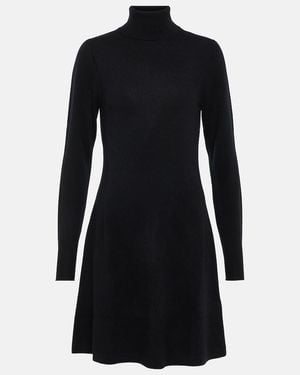 Jardin Des Orangers Wool And Cashmere Minidress - Black