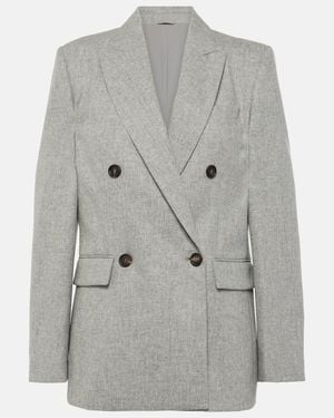Brunello Cucinelli Jackets - Gray
