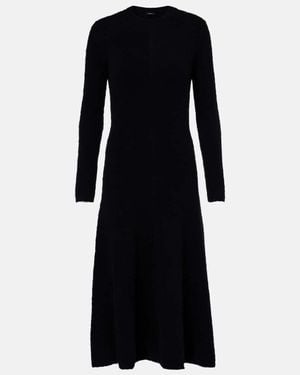 JOSEPH Cashmere-Blend Jumper Dress - Black
