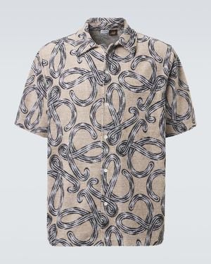 Loewe Paula's Ibiza Terry Jacquard Shirt - Grey