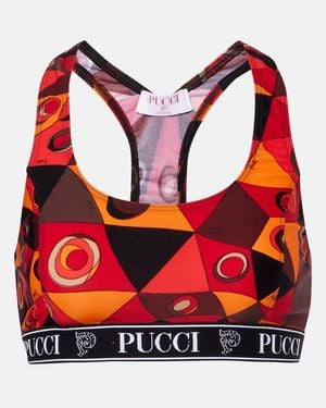 PUCCI Manuba Sports Bra - Red