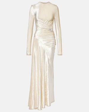 Rabanne Gathered Gown - Natural