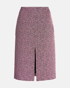 Dries Van Noten Shelda Midi Skirt - Purple