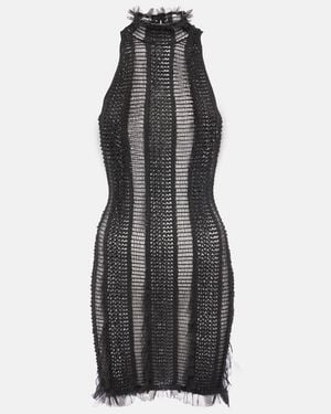 Roberta Einer Minikleid Angel Mit Tuell - Schwarz