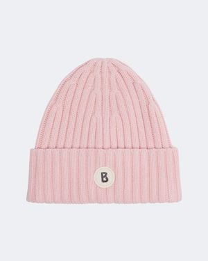 Bogner Bony Logo Beanie - Pink