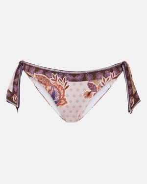 Alexandra Miro Slip Bikini Savannah Con Stampa - Rosa