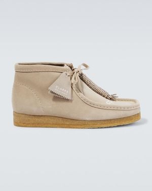 Clarks X Undercover Wallabee Suede Boots - Natural