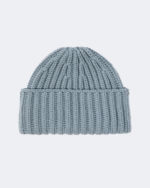 STÒFFA Gorro Acanalado De Cachemir - Azul