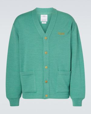 Visvim Selmer Wool Cardigan - Green