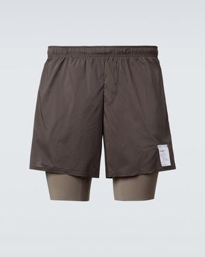 Satisfy Techsilk 8" Running Shorts - Grey
