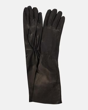 TOTEME Handschuhe Aus Leder - Schwarz