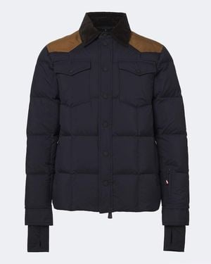 Moncler Skijacke Geltech Mit Cord - Blau