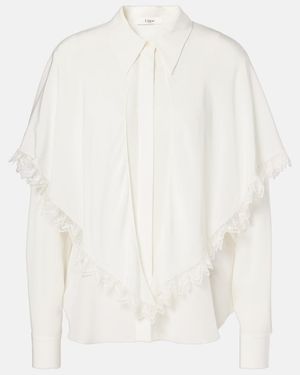 Chloé Silk Shirt - White