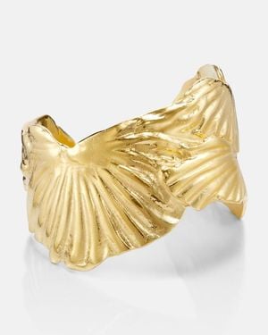YSSO Birth Of Venus 24Kt-Plated Cuff Bracelet - Metallic