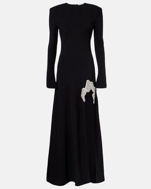 Rachel Gilbert Amari Embellished Gown - Black