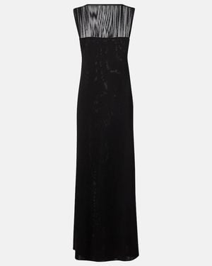 KHAITE Ruslan Maxi Dress - Black