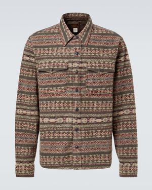 RRL Hector Wool-Blend Overshirt - Brown