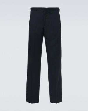 Lardini Mid-Rise Chinos - Blue