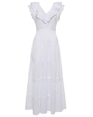 Poupette Della Cotton Midi Dress - White