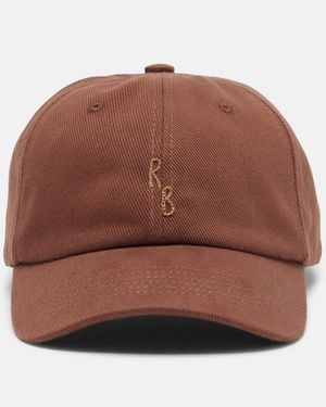Ruslan Baginskiy Gorra De Algodon Bordada - Marrón