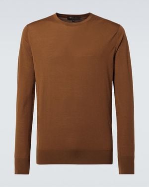 Loro Piana Virgin Wool Jumper - Brown