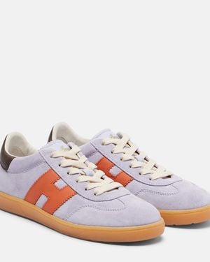 Hogan Cool Suede Trainers - White