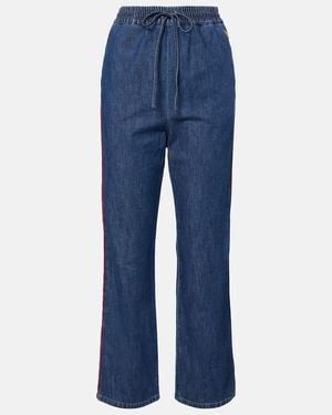 Valentino Vgold Straight Jeans - Blue
