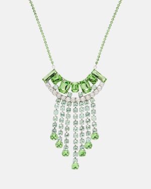 Dries Van Noten Collar Adornado - Verde