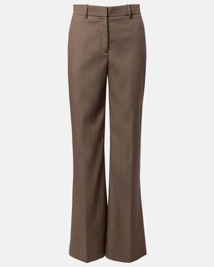 Acne Studios Weite Hose Pekko Aus Einem Wollgemisch - Braun