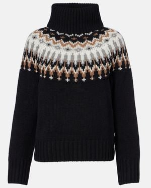 Bogner Pullover Ingrid Aus Kaschmir-Jacquard - Schwarz