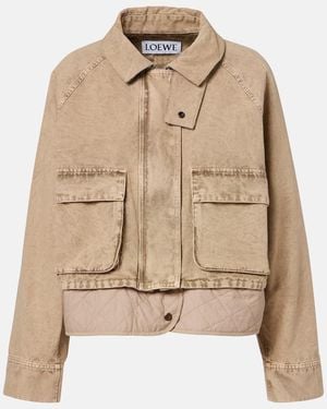 Loewe Denim Jacket - Natural