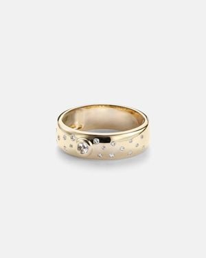 Roxanne First 14Kt Ring With Diamonds - White