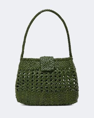 RIXO London X Dragon Diffusion Amoria Shoulder Bag - Green