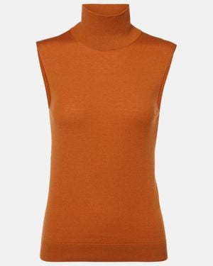 Loro Piana Cashmere Top - Brown