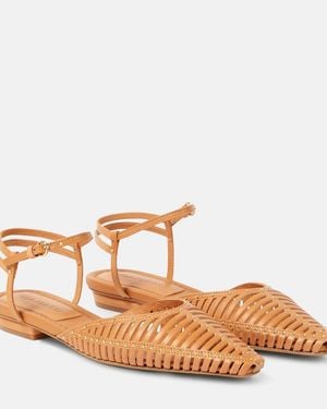 Ulla Johnson Bailarinas De Piel - Marrón