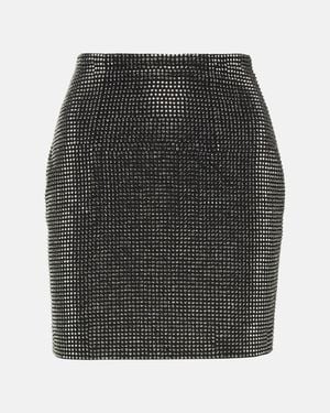 Roland Mouret Embellished Miniskirt - Black