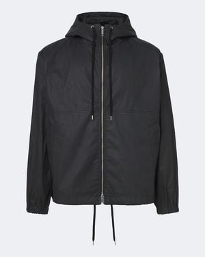 Studio Nicholson Hooded Cotton Jacket - Black