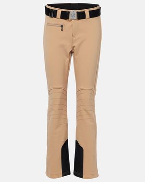 Bogner Madei Mid-Rise Slim Ski Pants - Natural