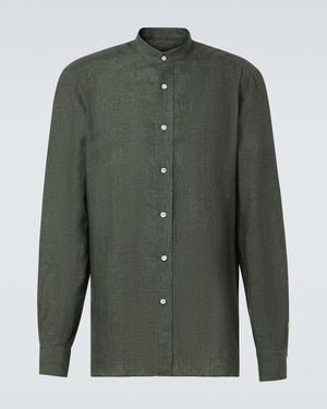 Rubinacci Linen Shirt - Green