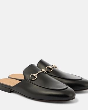 Gucci Princetown Damenslipper, Grösse - Schwarz
