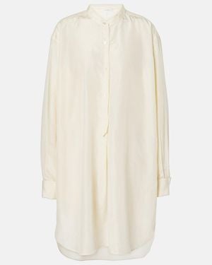 The Row Eden Silk Shirt - White