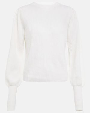 Jardin Des Orangers Ribbed-Knit Cashmere Jumper - White