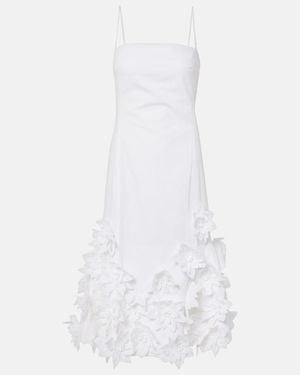 Jonathan Simkhai Cotton Midi Dress - White
